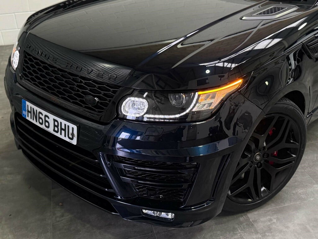 Land Rover Range Rover Sport V8 Svr Blue #11