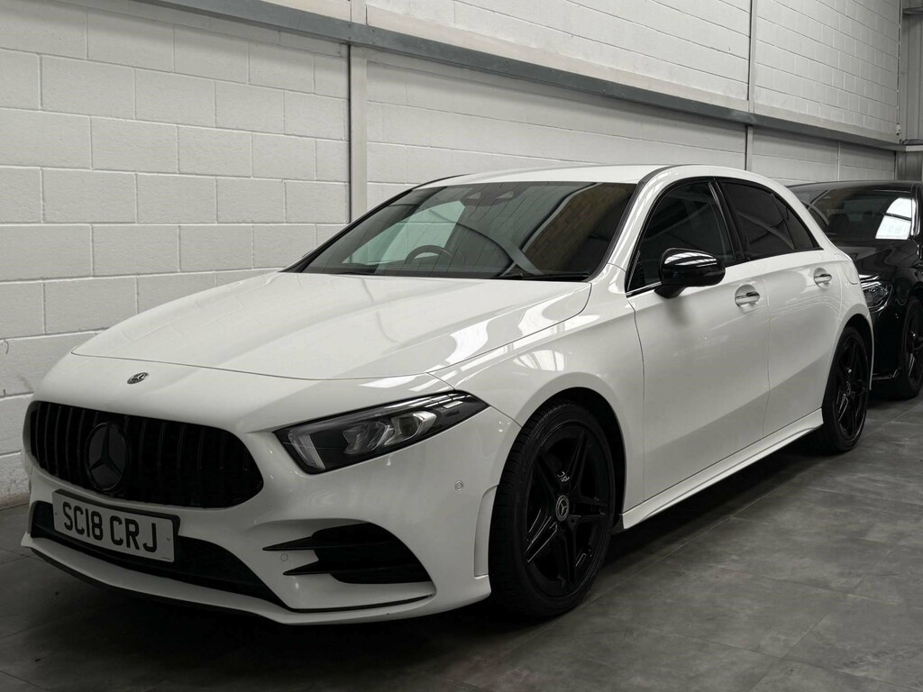 Mercedes-Benz A Class Amg Line Premium D SC18CRJ White #4