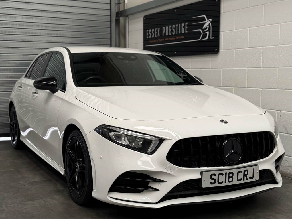 Mercedes-Benz A Class Amg Line Premium D SC18CRJ White