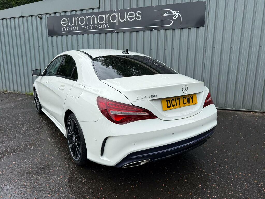 Mercedes-Benz CLA Class Saloon 1.6 Cla180 Amg Line Coupe Euro 6 Ss DC17CWY White #6