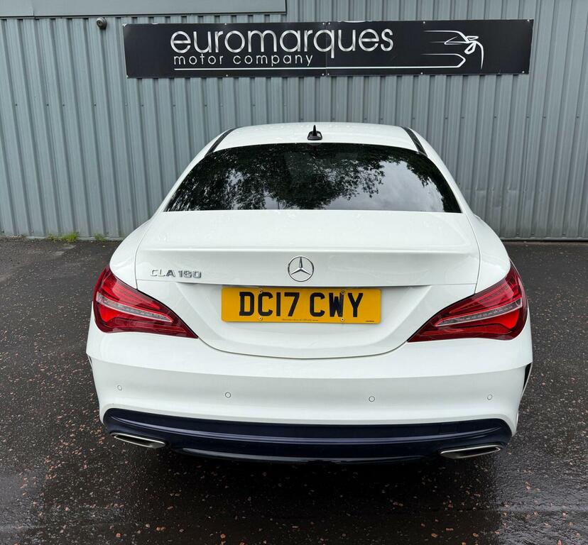 Mercedes-Benz CLA Class Saloon 1.6 Cla180 Amg Line Coupe Euro 6 Ss DC17CWY White #5