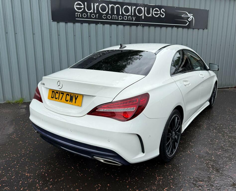 Mercedes-Benz CLA Class Saloon 1.6 Cla180 Amg Line Coupe Euro 6 Ss DC17CWY White #4
