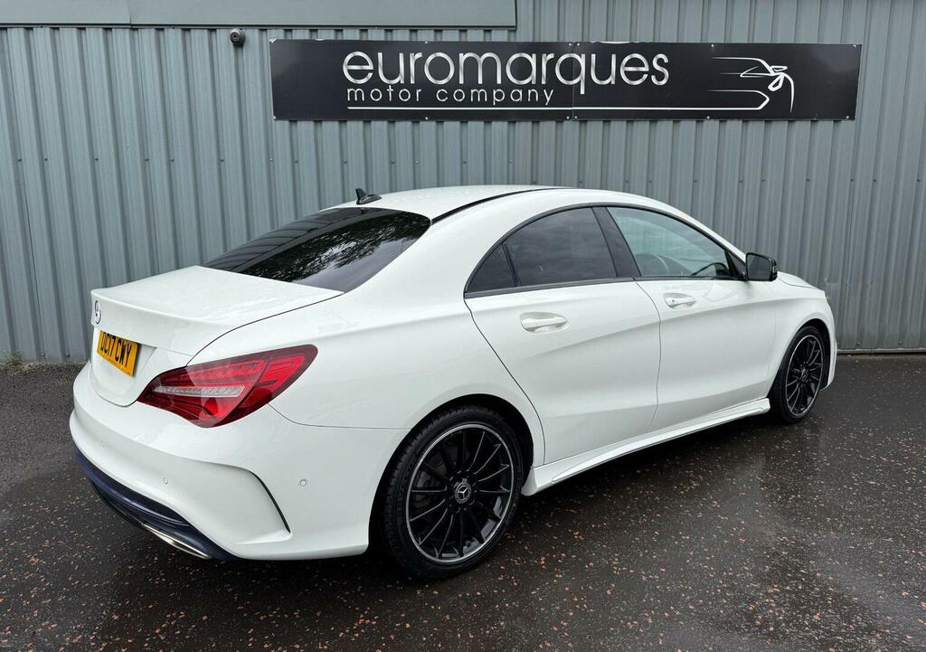 Mercedes-Benz CLA Class Saloon 1.6 Cla180 Amg Line Coupe Euro 6 Ss DC17CWY White #3