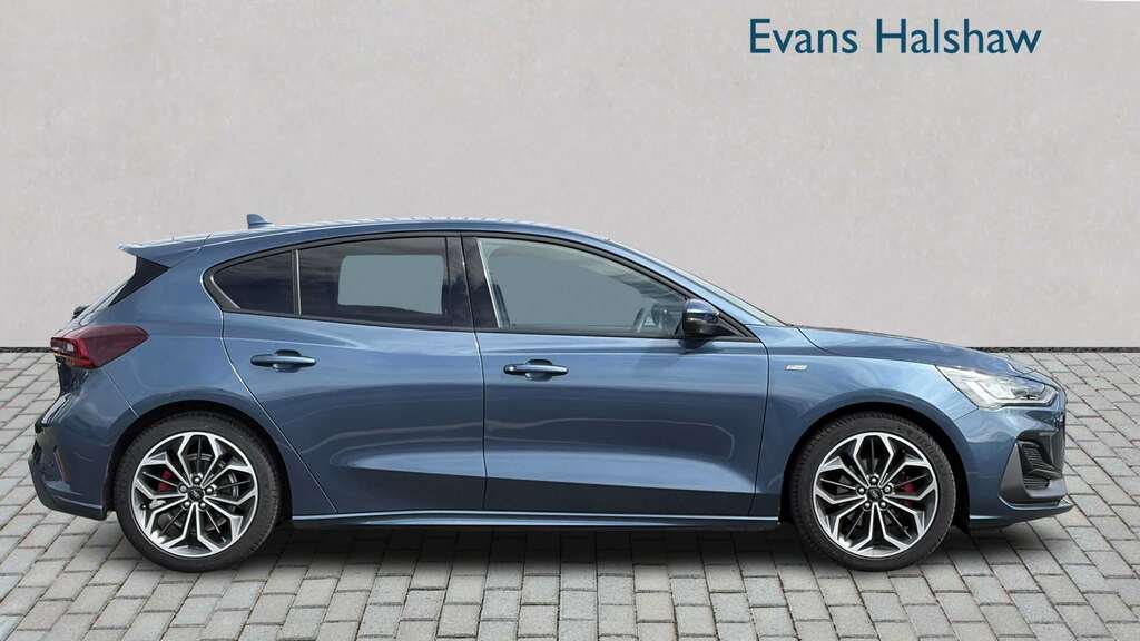 Ford Focus 1.0 Ecoboost Hybrid Mhev 155 St-line X 2023 YR73SXW Blue #6