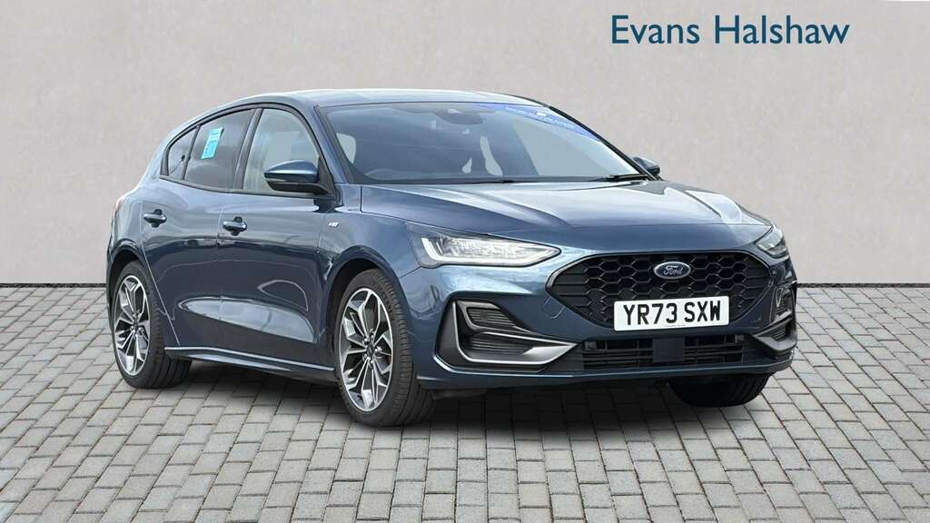 Ford Focus 1.0 Ecoboost Hybrid Mhev 155 St-line X 2023 Blue