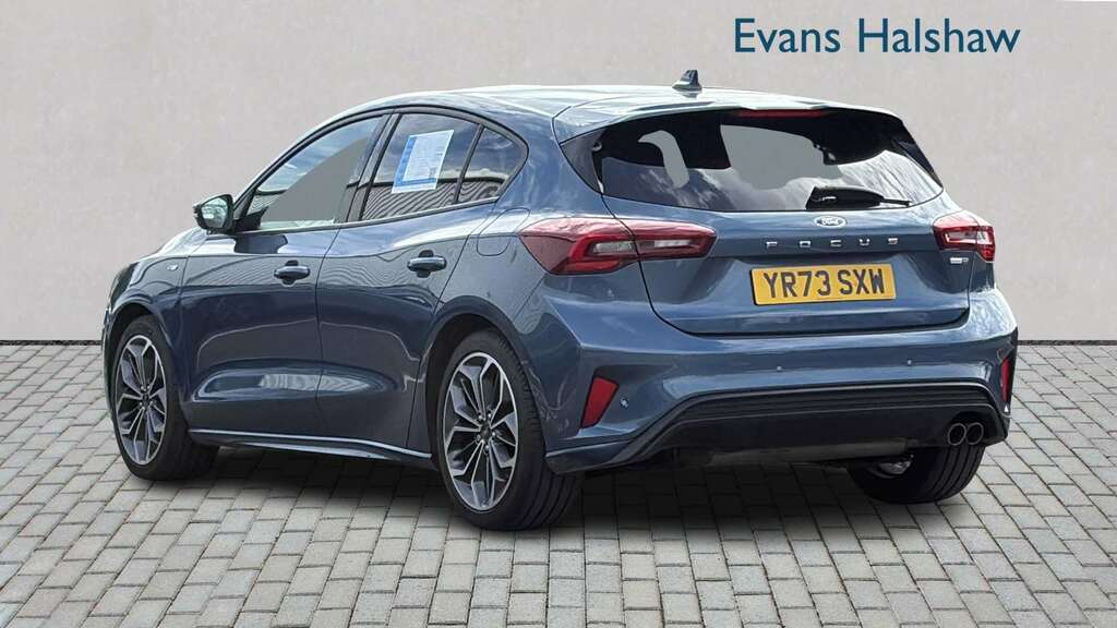 Ford Focus 1.0 Ecoboost Hybrid Mhev 155 St-line X 2023 YR73SXW Blue #2