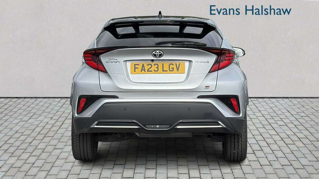 Toyota C-Hr 1.8 Hybrid Gr Sport Cvt 2023 FA23LGV Silver #4