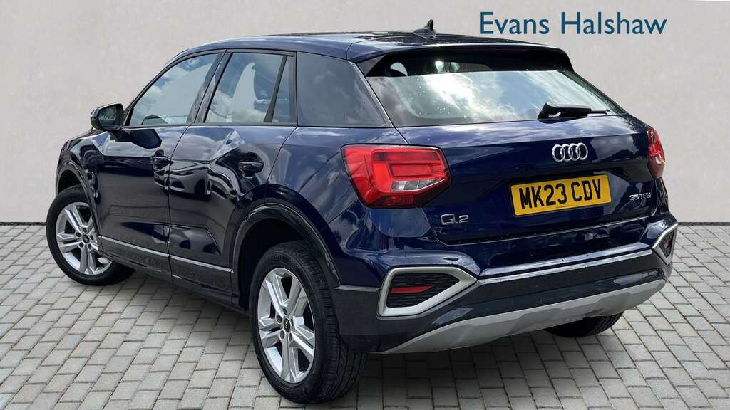 Audi Q2 35 Tfsi Sport 2023 MK23CDV Blue #2