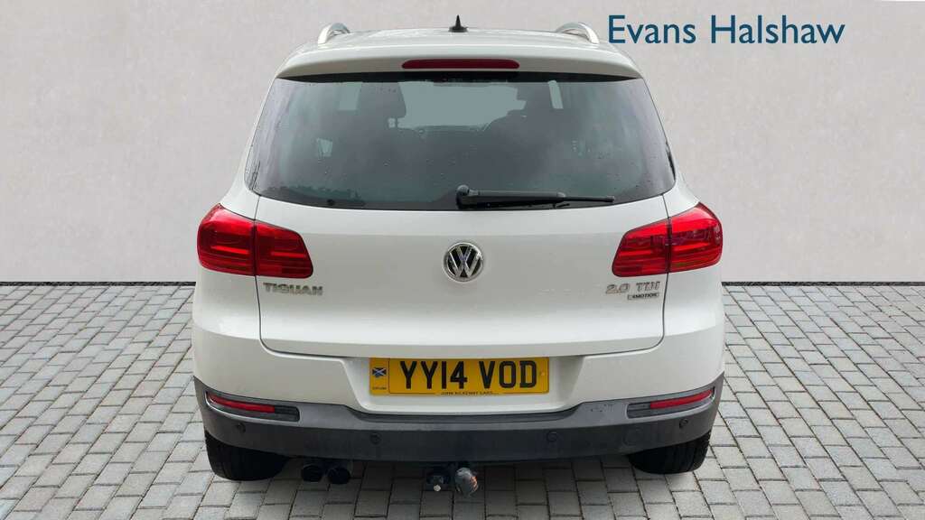 Volkswagen Tiguan 2.0 Tdi Bluemotion Tech Match 2014 White #5