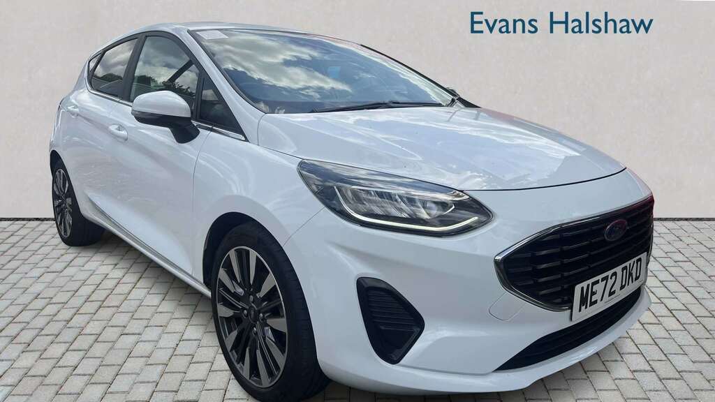 Ford Fiesta 1.0 Ecoboost Hbd Mhev 125 Titanium X 2023 White