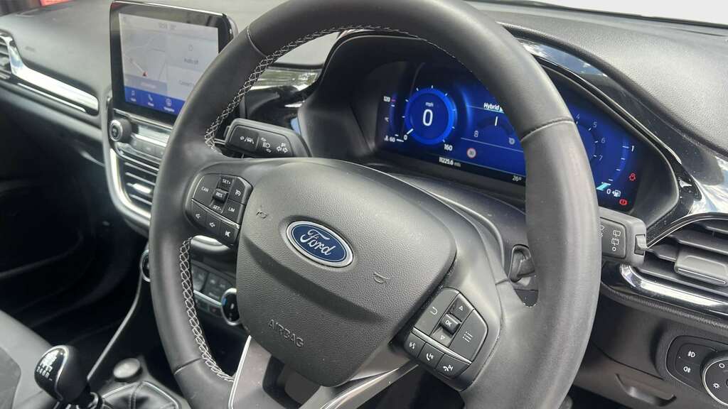Ford Fiesta 1.0 Ecoboost Hbd Mhev 125 Titanium X 2023 ME72DKD White #6
