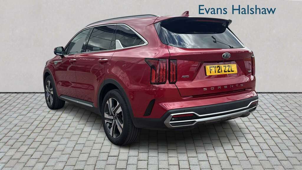 Kia Sorento 1.6 T-gdi Phev 3 2021 FT21ZZL Red #2