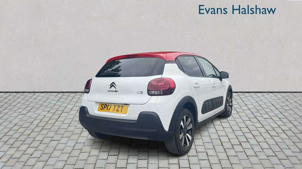 Citroen C3 1.2 Puretech 82 Flair 2017 SP17TZT White #3