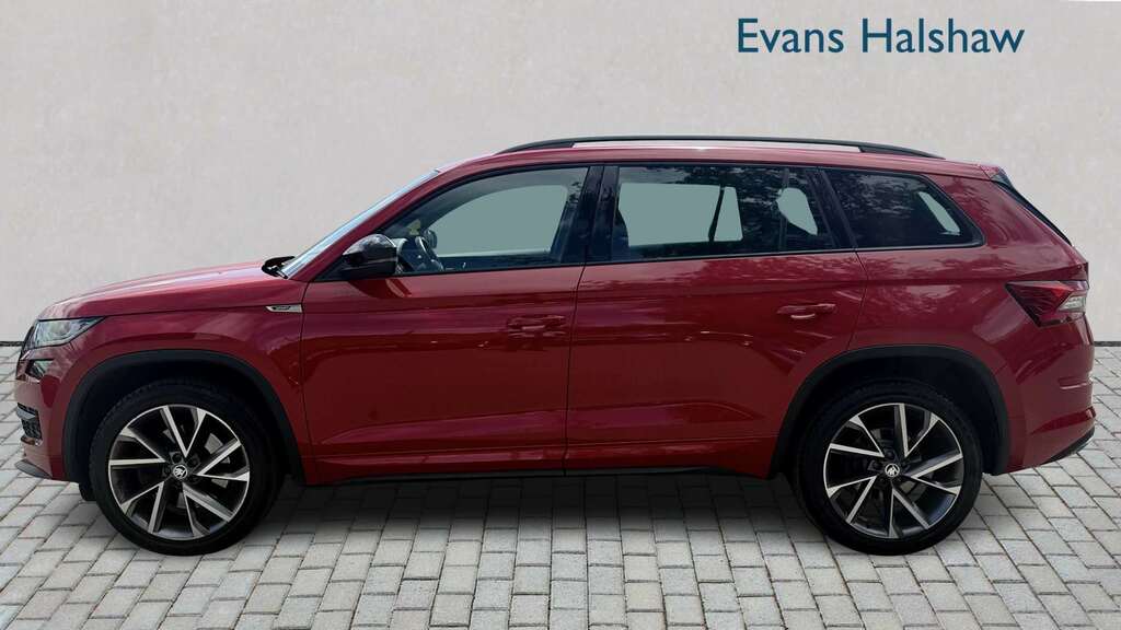 Skoda Kodiaq 2.0 Tsi 190 Sport Line 4X4 Dsg 7 Seat 2019 KY69LUF Red #3