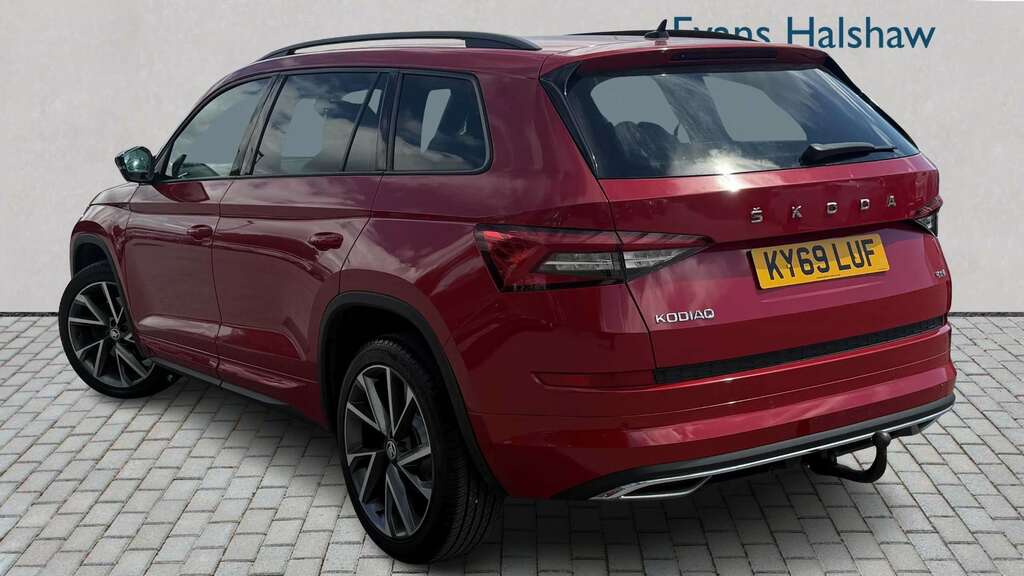 Skoda Kodiaq 2.0 Tsi 190 Sport Line 4X4 Dsg 7 Seat 2019 KY69LUF Red #2