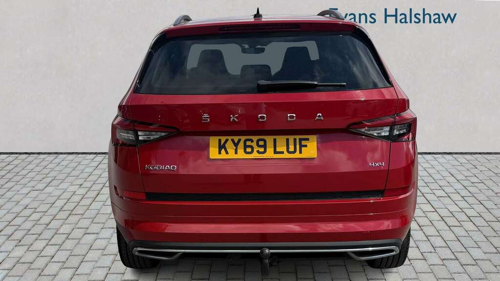 Skoda Kodiaq 2.0 Tsi 190 Sport Line 4X4 Dsg 7 Seat 2019 KY69LUF Red #5