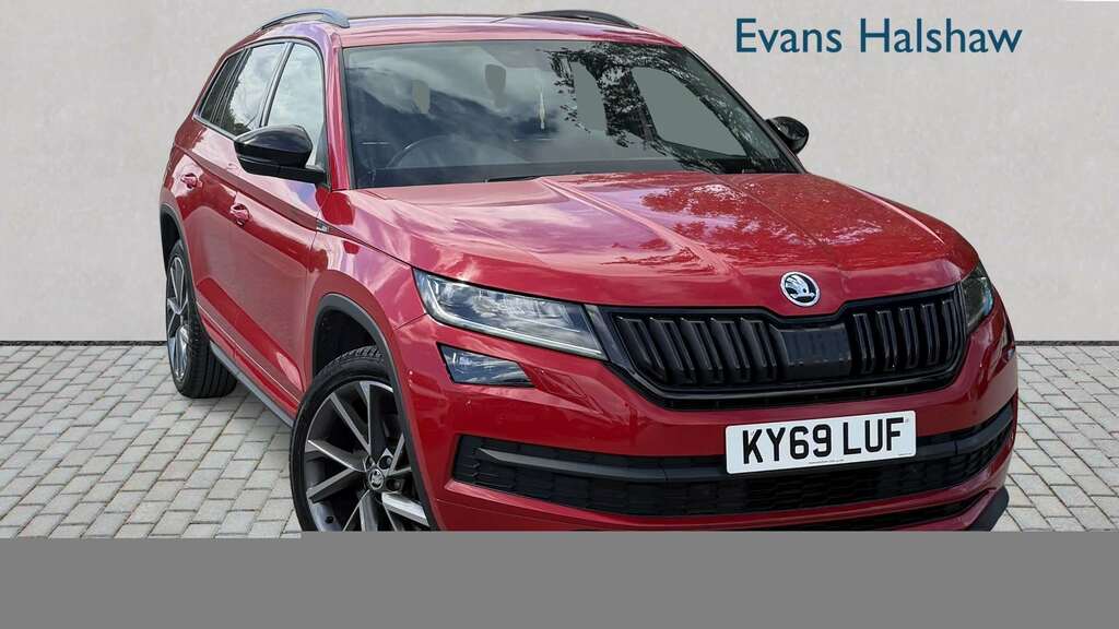 Skoda Kodiaq 2.0 Tsi 190 Sport Line 4X4 Dsg 7 Seat 2019 Red