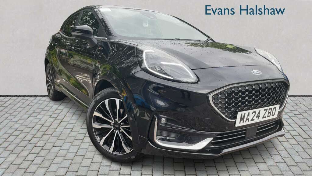 Ford Puma 1.0 Ecoboost Hybr Mhev 155 St-line Vignale Dct Black