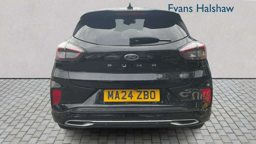 Ford Puma 1.0 Ecoboost Hybr Mhev 155 St-line Vignale Dct MA24ZBO Black #5