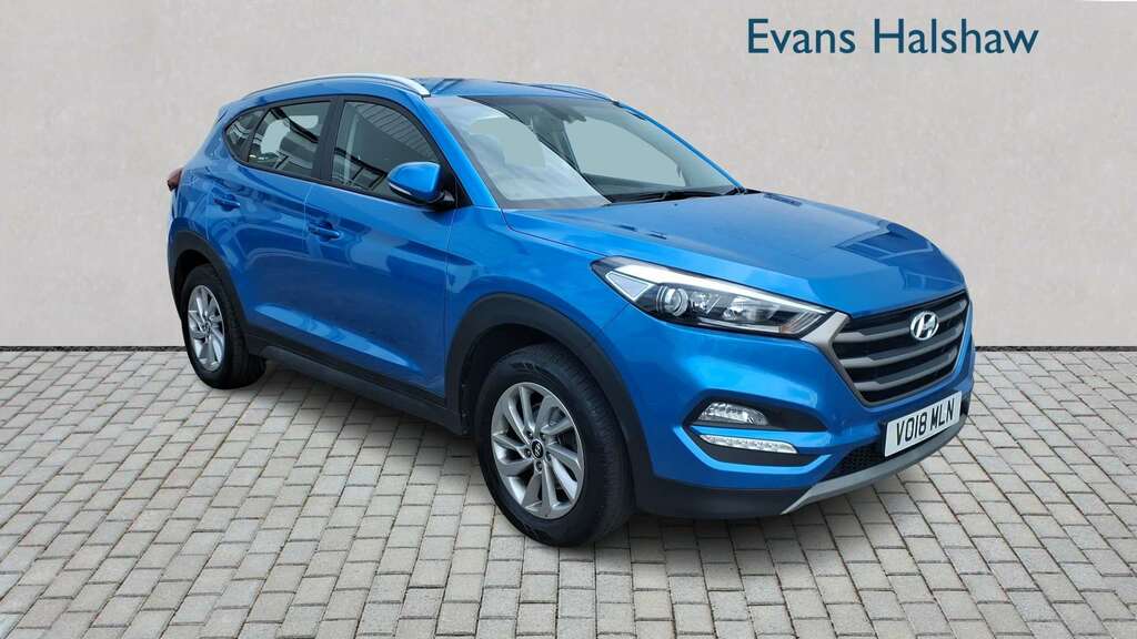 Hyundai Tucson 1.7 Crdi Blue Drive Se Nav 2Wd 2018 Blue