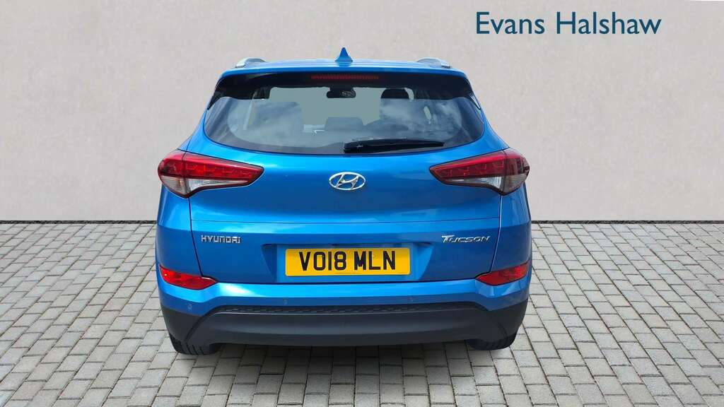 Hyundai Tucson 1.7 Crdi Blue Drive Se Nav 2Wd 2018 Blue #3