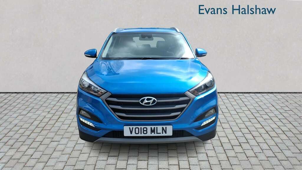 Hyundai Tucson 1.7 Crdi Blue Drive Se Nav 2Wd 2018 Blue #4