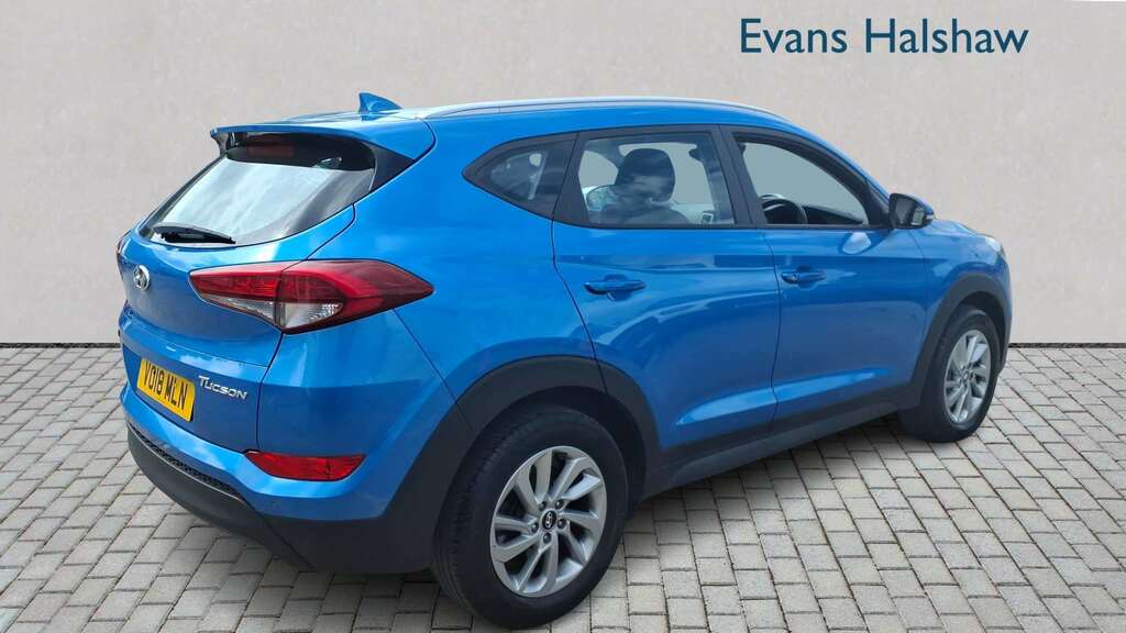 Hyundai Tucson 1.7 Crdi Blue Drive Se Nav 2Wd 2018 Blue #2