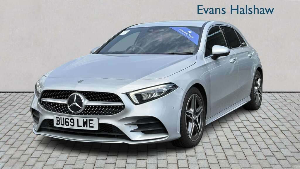 Mercedes-Benz A Class A200 Amg Line Premium 2019 BU69LWE Silver #2