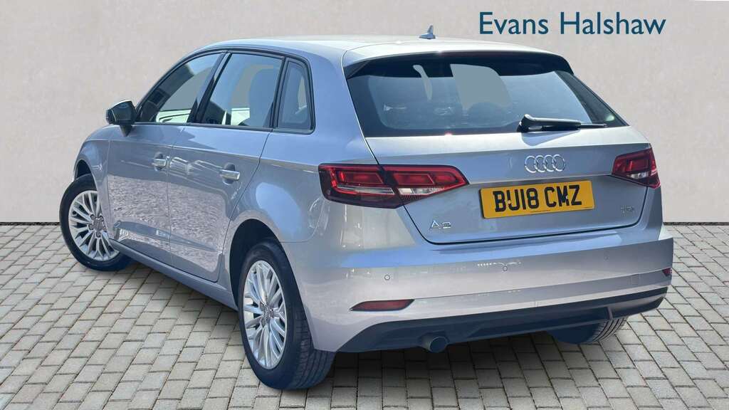 Audi A3 1.6 Tdi 116 Se Technik S Tronic 2018 Silver #3