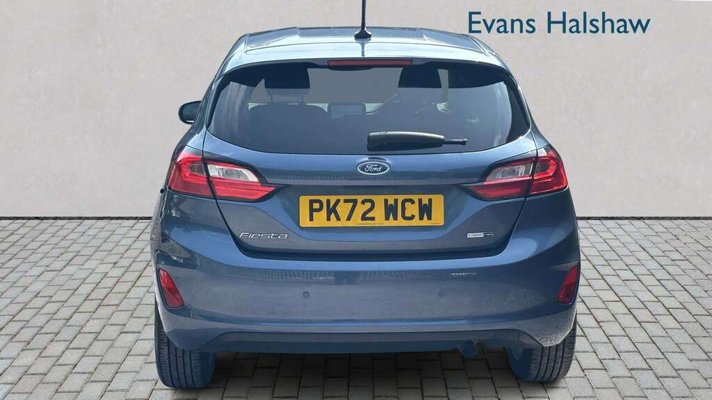 Ford Fiesta 1.0 Ecoboost Hybrid Mhev 125 Titanium 2022 PK72WCW Blue #6