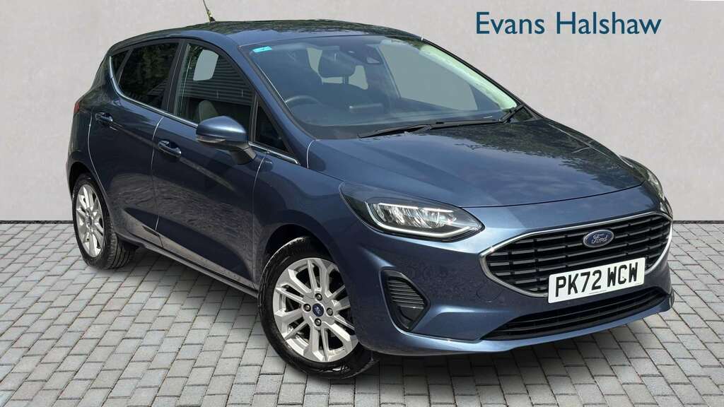Ford Fiesta 1.0 Ecoboost Hybrid Mhev 125 Titanium 2022 Blue
