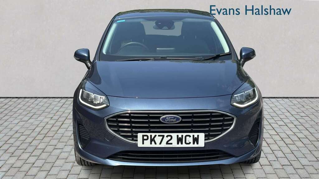 Ford Fiesta 1.0 Ecoboost Hybrid Mhev 125 Titanium 2022 PK72WCW Blue #4