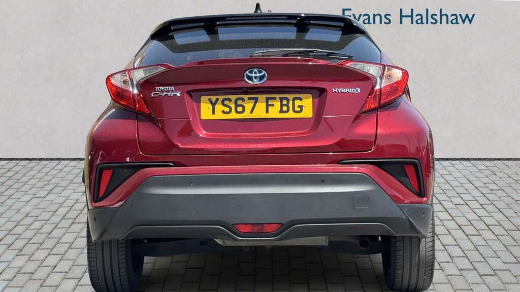 Toyota C-Hr 1.8 Hybrid Red Edition Cvt 2018 YS67FBG Red #5