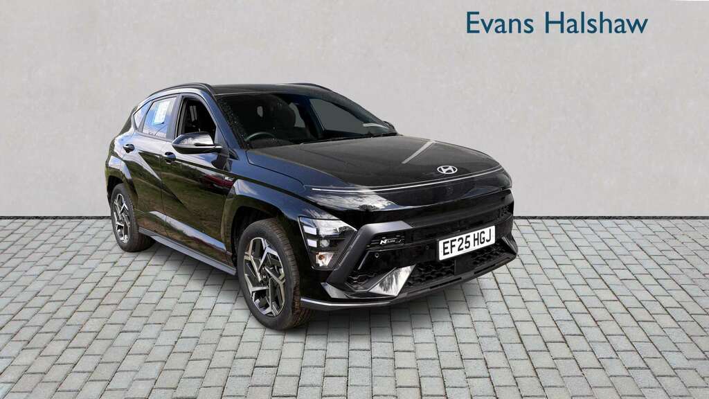 Hyundai Kona 1.6 Hybrid 129 N Line Dct 2025 Black