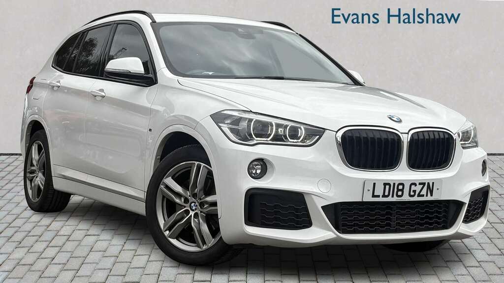 BMW X1 Xdrive 20D M Sport Step 2018 LD18GZN White #2