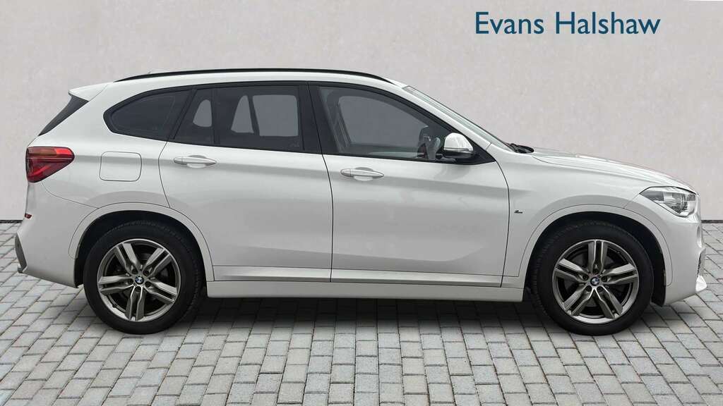 BMW X1 Xdrive 20D M Sport Step 2018 LD18GZN White #4