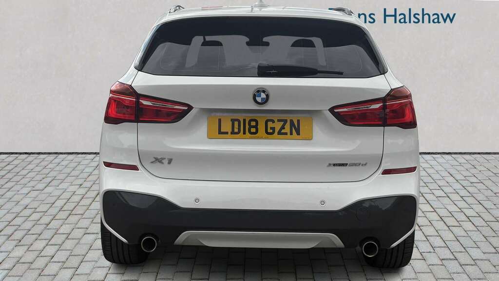 BMW X1 Xdrive 20D M Sport Step 2018 LD18GZN White #3