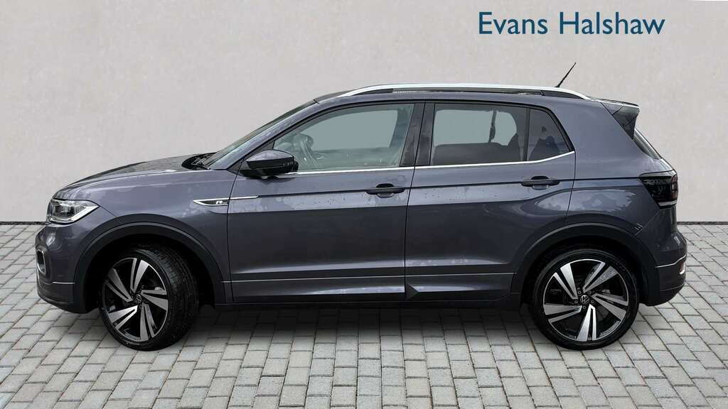 Volkswagen T-Cross 1.0 Tsi 110 R-line Dsg 2024 BW73SZC Grey #2