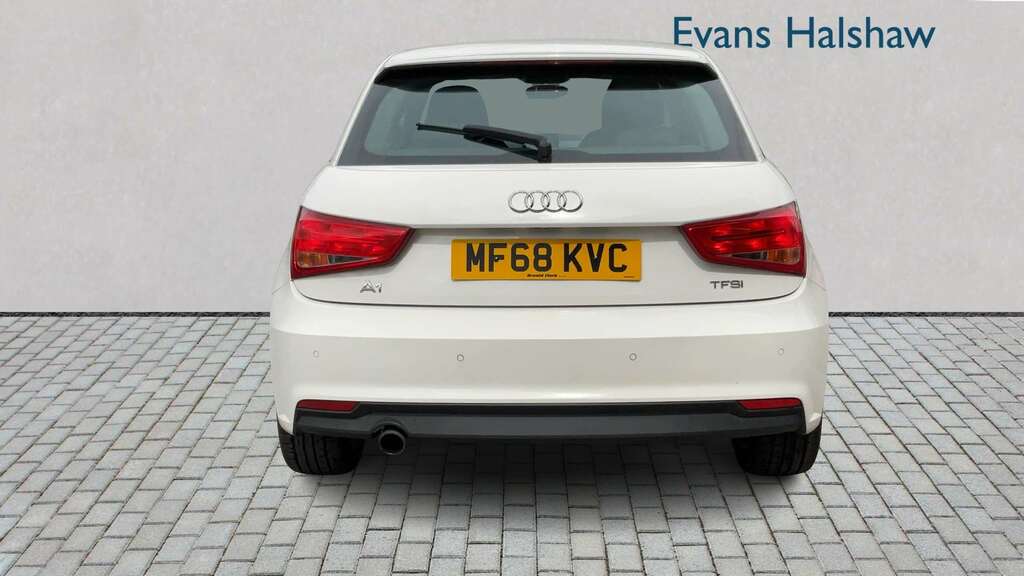 Audi A1 1.0 Tfsi Sport Nav 2018 MF68KVC White #4