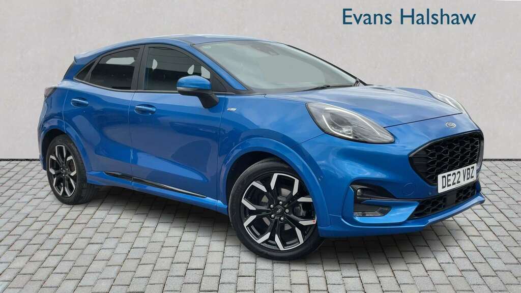 Ford Puma 1.0 Ecoboost Hybrid Mhev St-line X 2022 Blue