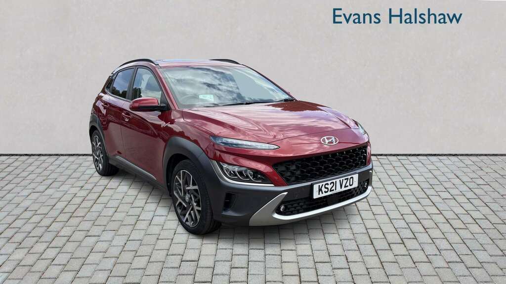 Hyundai Kona 1.6 Gdi Hybrid Ultimate Dct 2021 Red