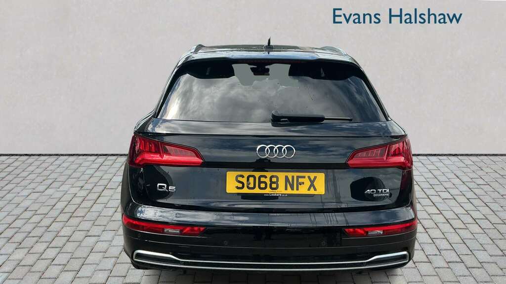 Audi Q5 40 Tdi Quattro S Line S Tronic 2019 SO68NFX Black #6