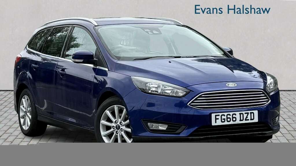 Ford Focus 1.5 Tdci 120 Titanium 2016 Blue
