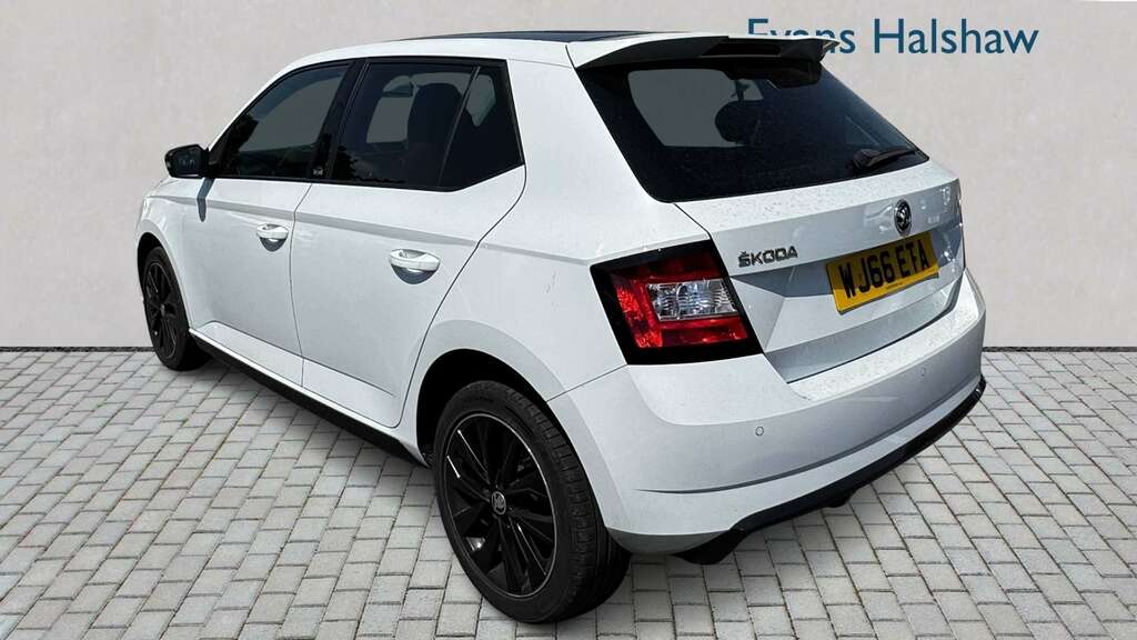 Skoda Fabia 1.2 Tsi 90 Monte Carlo 2016 White #4