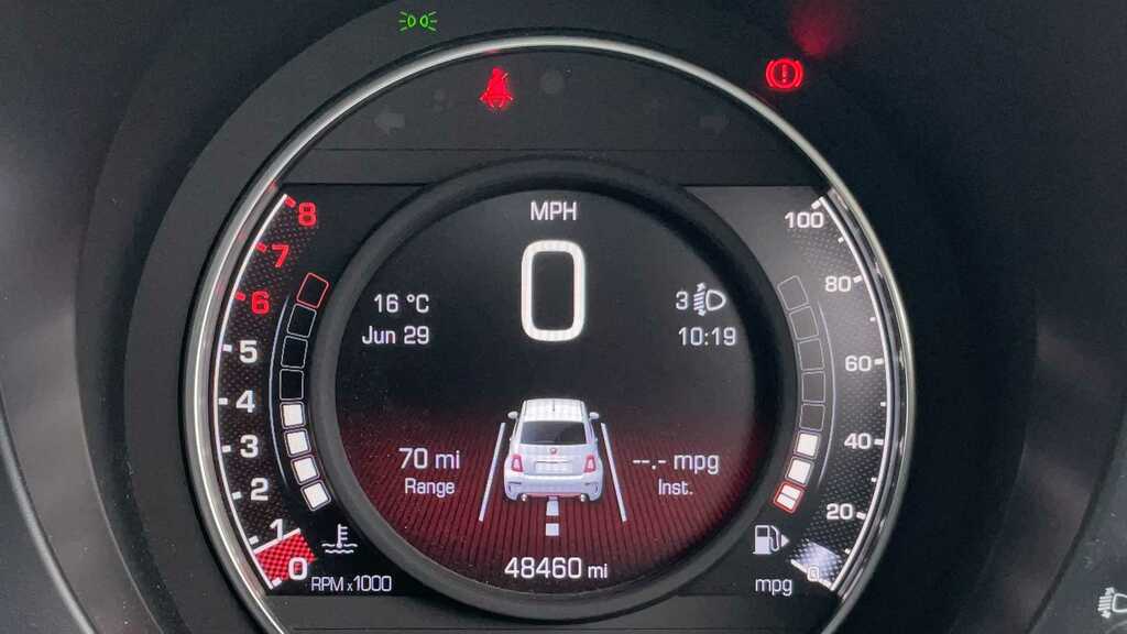 Abarth 595 1.4 T-jet 145 Sports Seatssports Buttonu-con  #8