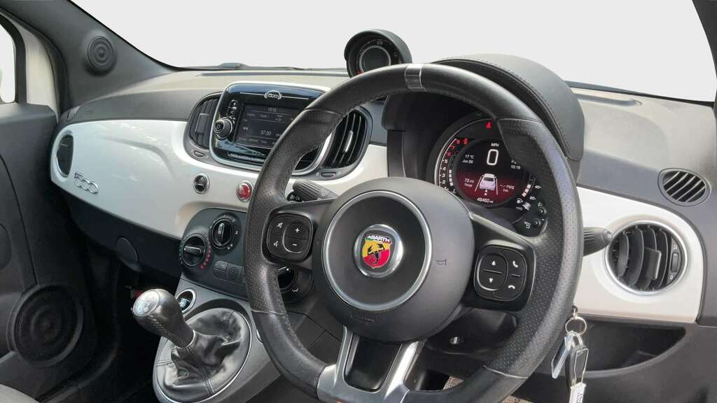 Abarth 595 1.4 T-jet 145 2018 White #6