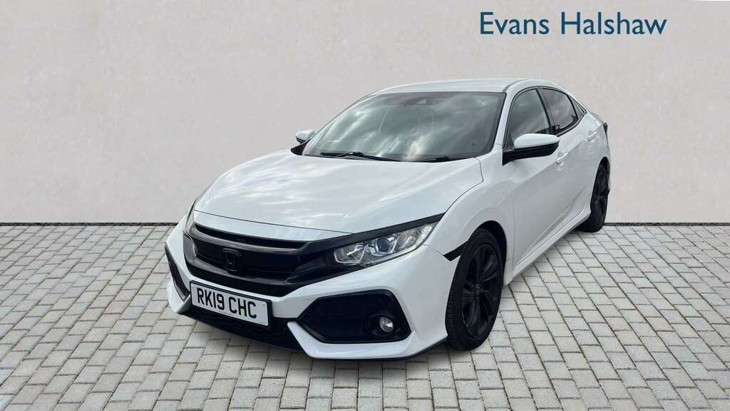 Honda Civic 1.0 Vtec Turbo 126 Sr Cvt 2019 White #6