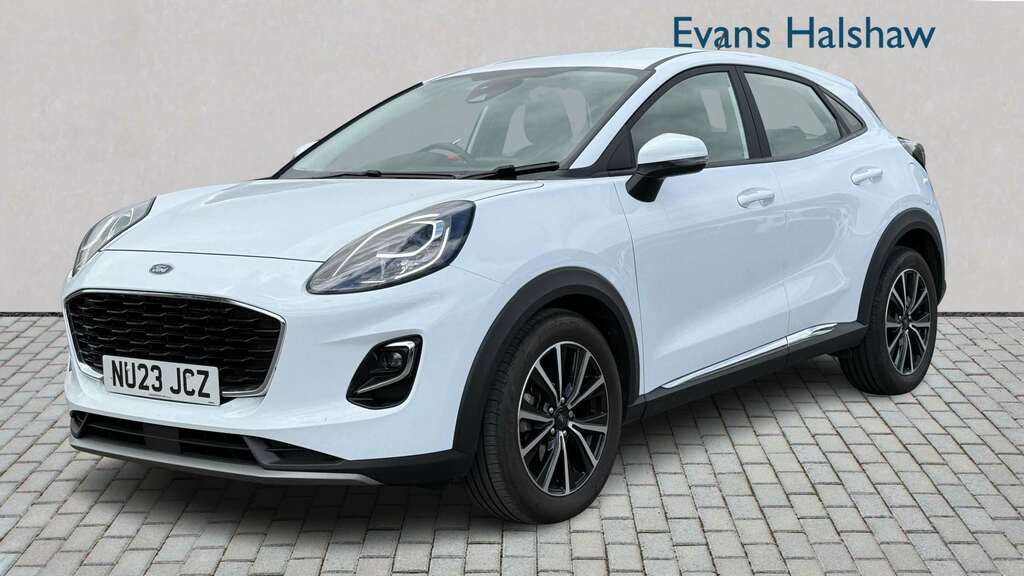 Ford Puma 1.0 Ecoboost Hybrid Mhev Titanium 2023 White #4