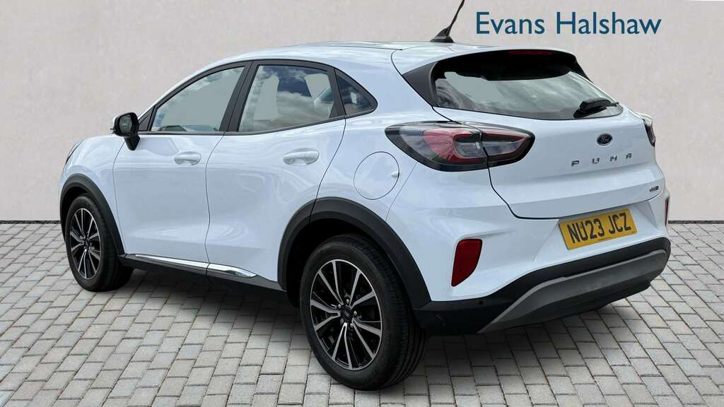 Ford Puma 1.0 Ecoboost Hybrid Mhev Titanium 2023 White #2