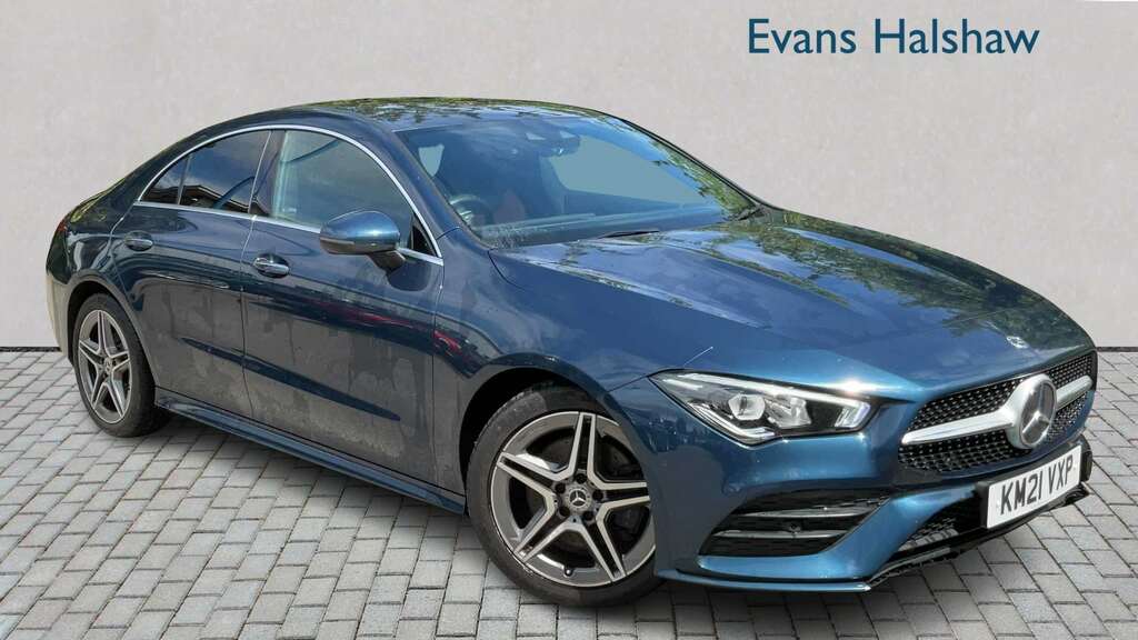 Mercedes-Benz CLA Class 200 Amg Line Premium Tip 2021 Blue